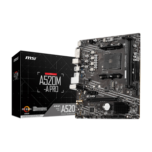 MSI A520M-A PRO MOTHERBOARD