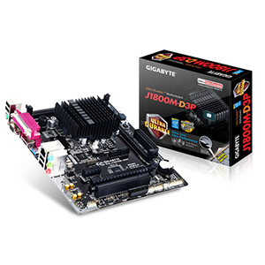 GIGABYTE GA-J1800M PROCESSOR & MOTHERBOARD COMBO(INTEL)