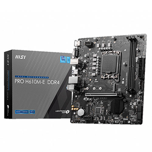 MSI PRO H610M-E DDR4 MOTHERBOARD