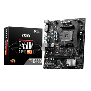 MSI B450M PRO-VDH DDR4 MAX MOTHERBOARD