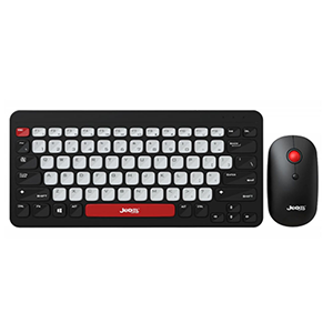 JEDEL WS681 MINI STYLISH WIRELESS KEYBOARD AND MOUSE COMBO