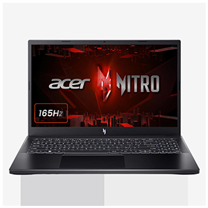 ACER NITRO i5-13420H 16GB DDR5 RAM RTX 3050 6GB 512GB NVME 15.6 165HZ DISPLAY WIN11  4 YEARS WARRANTY ( 1 YEAR HARDWARE )