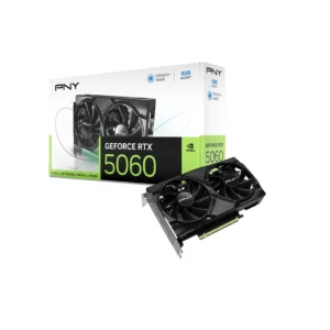 PNY GEFORCE RTX™ 5060 8GB OVERCLOCKED DUAL FANS GRAPHIC CARD