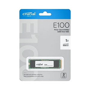 CRUCIAL E100 1TB Gen4 M.2 NVMe