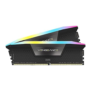 CORSAIR VENGEANCE RGB DDR5 RAM 32GB (16GBx2) DDR5 6400MHz RAM (NOT SOLD SEPERATELY)