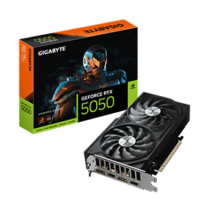 GIGABYTE RTX 5050 WINDFORCE OC 8G GRAPHICS CARD