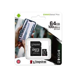 KINGSTON 64GB MicroSD CARD