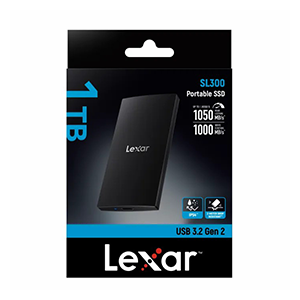 LEXAR SL300 1TB PORTABLE SSD