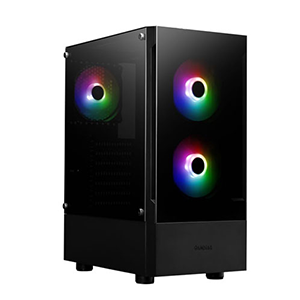 GAMDIAS TALOS E3 ARGB GAMING CASE WITH FANS
