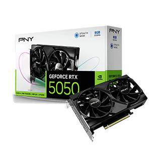 PNY GEFORCE RTX 5050 8GB DUAL FAN GRAPHICS CARD