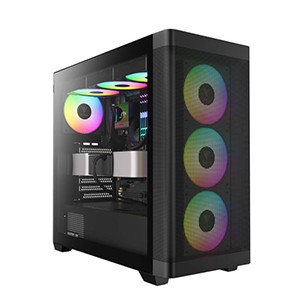 GAMDIAS ATHENA M3 CASING WITH 4 RGB FANS