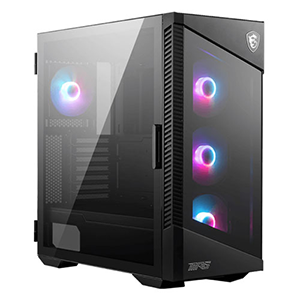 MSI MPG VELOX 100R MID TOWER ATX CASE WITH 4 ARGB FANS