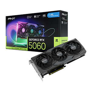 PNY GEFORCE RTX 5060 ARGB EPIC-X RGB 3 FANS GRAPHICS CARD