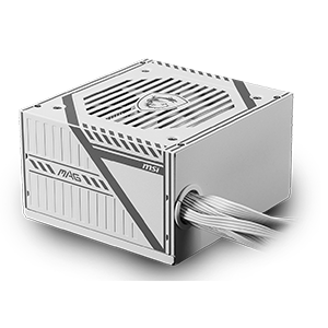 MSI MAG A650BNL WHITE POWER SUPPLY