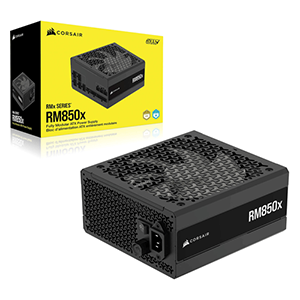 CORSAIR RMx RM850X CYBERNETICS 850 WATT 80 PLUS GOLD CERTIFIED FULLY MODULAR POWER SUPPLY