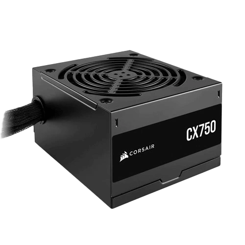 CORSAIR CX750 80 PLUS BRONZE CERTIFIED POWER SUPPLY