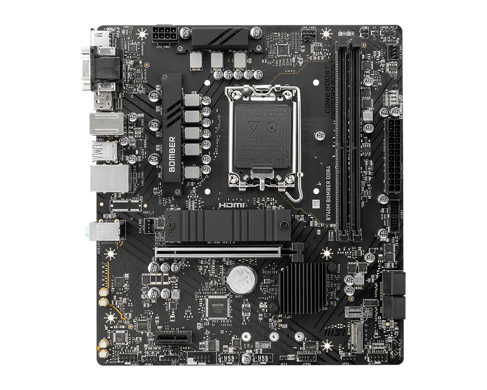 MSI B760M BOMBER DDR4 MOTHERBOARD