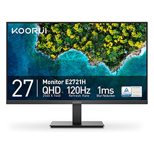 KOORUI E2721H 27 INCH QHD 2K 1440P 120Hz IPS GAMING MONITOR