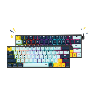 FANTECH MK874 V2 ATOM 63 MIZU EDITION MECHANICAL KEYBOARD NAVY BLUE