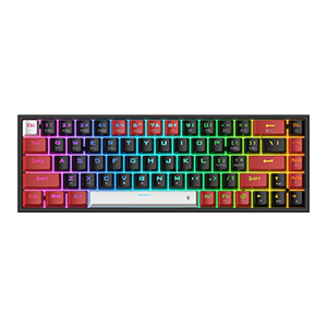 REDAGON CASTOR K631 PRO 65% WIRELESS RGB GAMING KEYBOARD